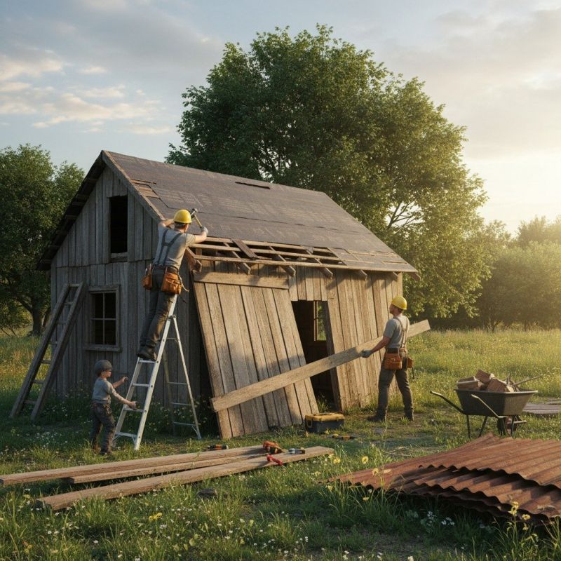 How Professional Shed And Barn Building Improves Property Functionality